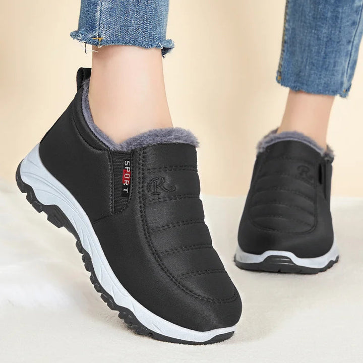 Drune | Gesteppte wasserdichte Winterstiefel für Frauen – Bequemes & stylisches Slip-On-Design