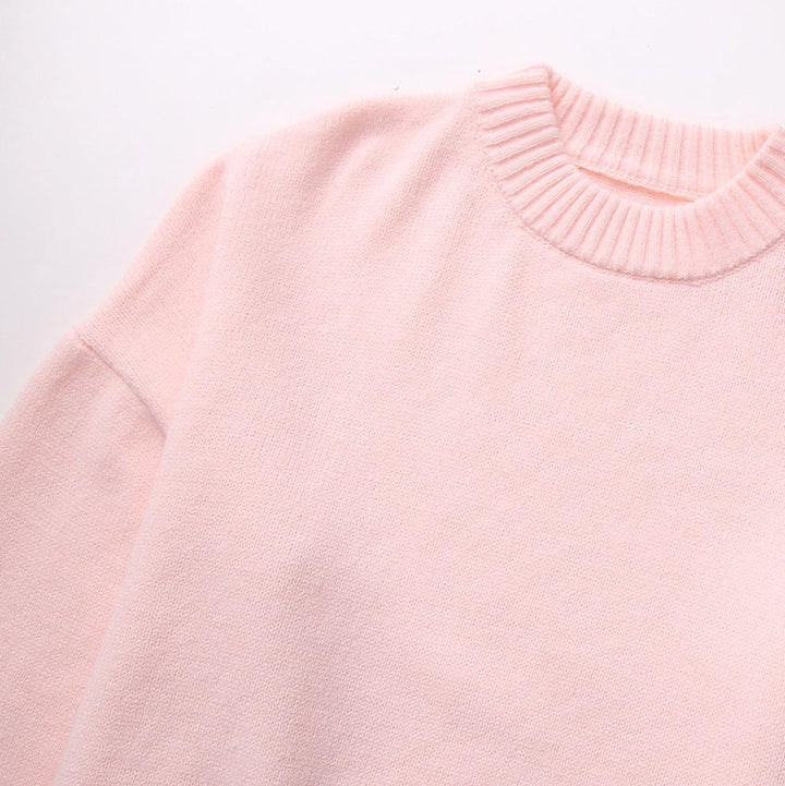 Drune | Strickpullover mit Hohem Hals Lässige Passform Minimalistischer Stil