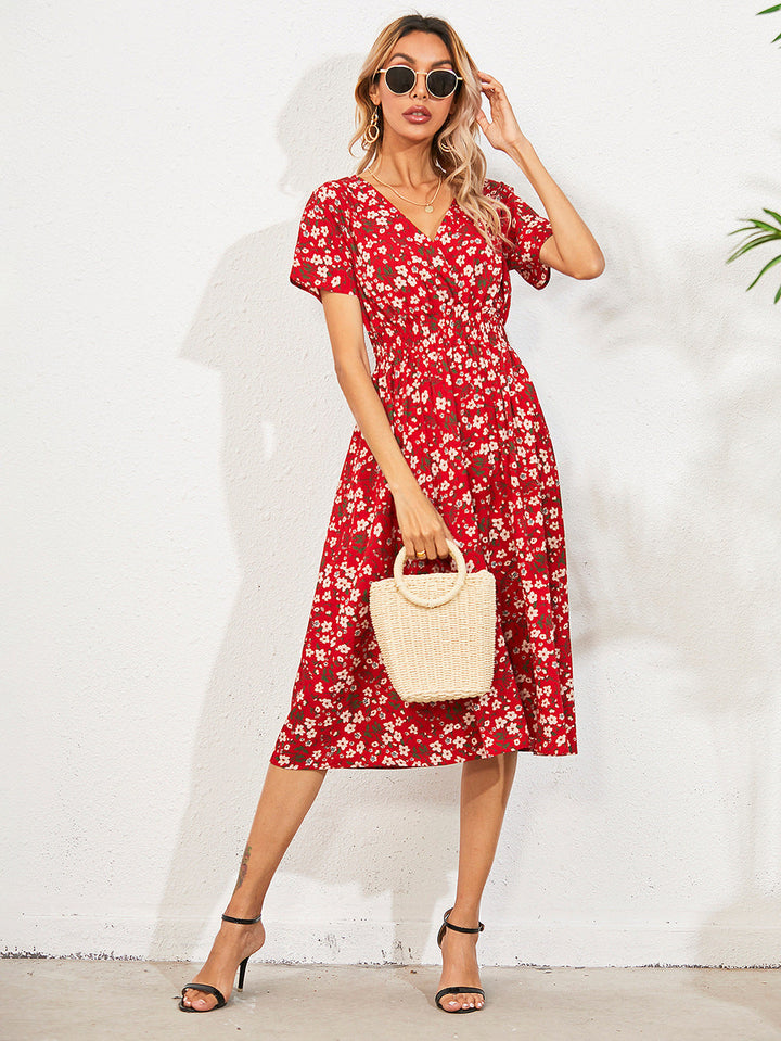 Drune | Floral Elegante Sommerkleider Damen