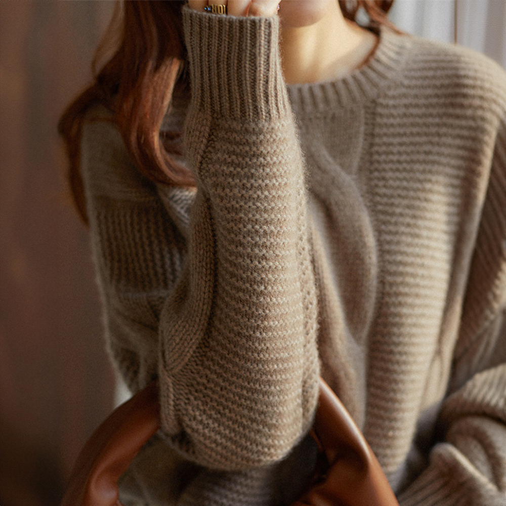 Drune | Cashmere Couture Cable-Knit Pullover