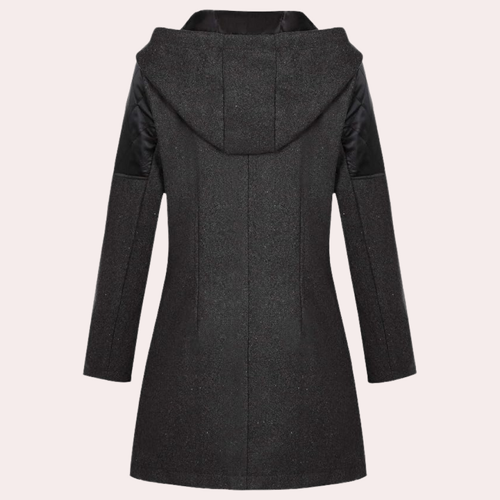 Drune | Trendiger Wintermantel mit Kapuze für Damen