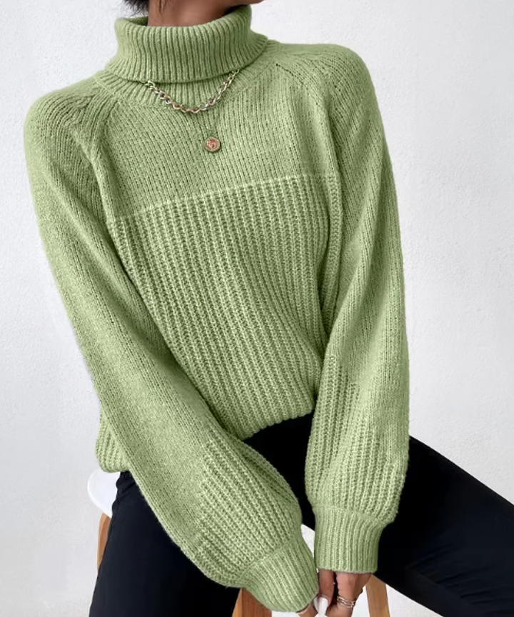 Drune | Lässiger Winter Rollkragenpullover für Frauen