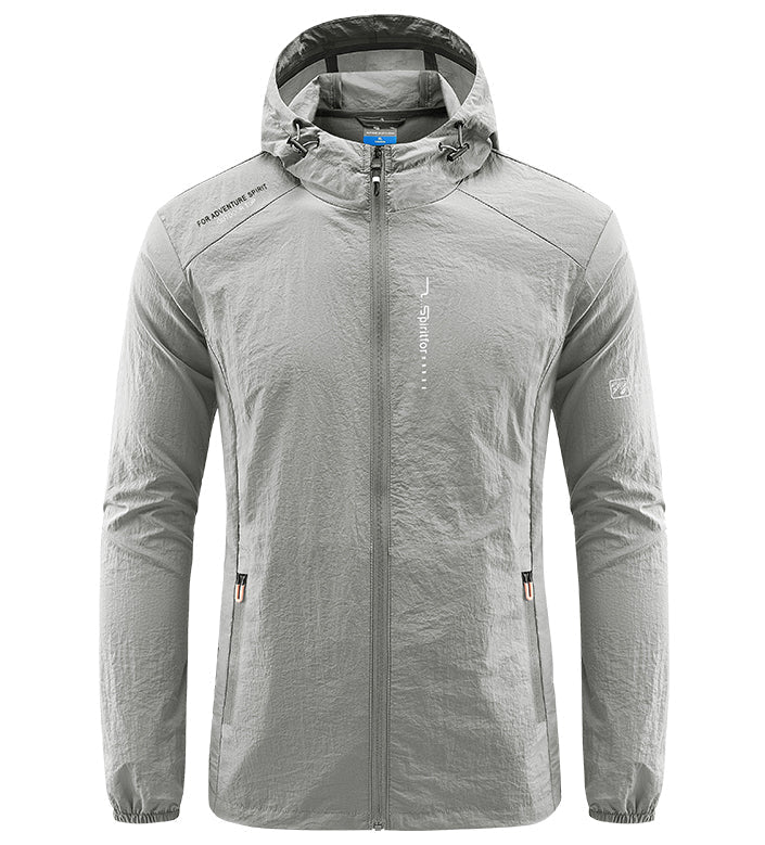Drune | Leichte und lässige Softshell-Jacke mit Kapuze für Herren - Perfekt für Herbst/Winter