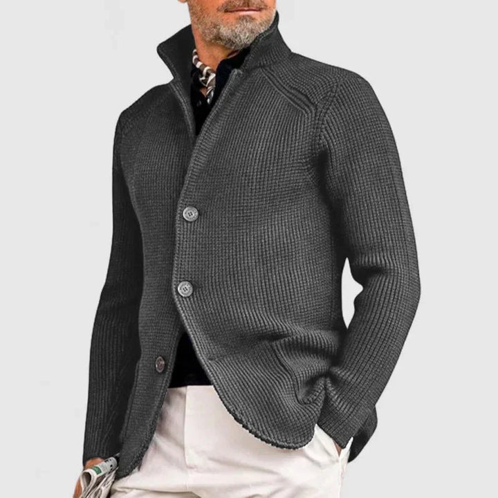 Drune | Elegante Strickjacke für Herren mit Knopfleiste
