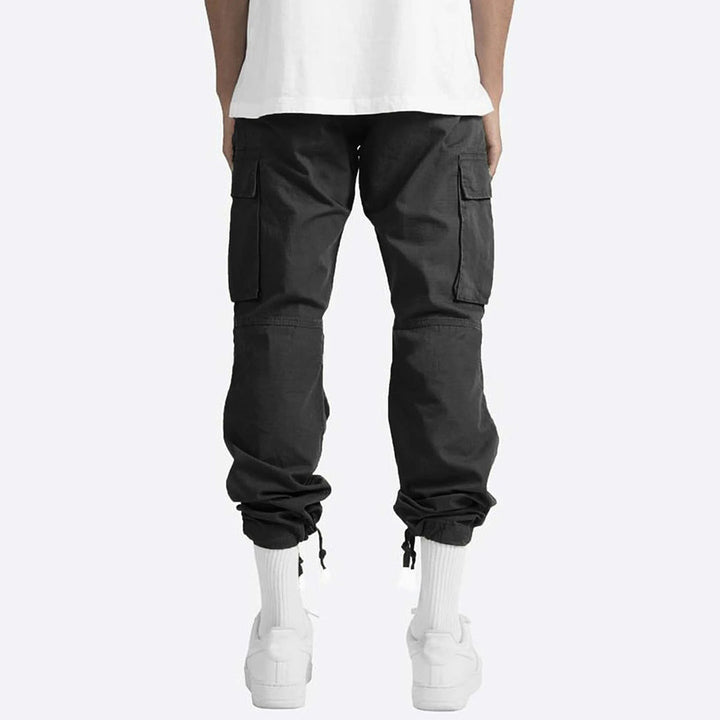 Drune | Cargo Hose mit Taschen - Lockere Utility Pants im Streetstyle Look für Alltag & Freizeit