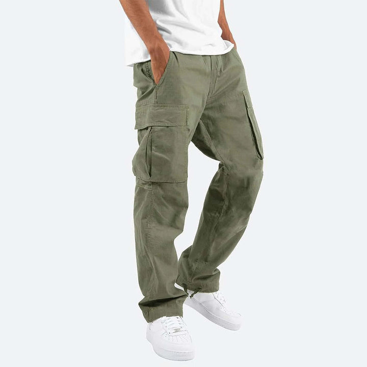 Drune | Cargo Hose mit Taschen - Lockere Utility Pants im Streetstyle Look für Alltag & Freizeit