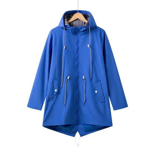 Drune | Regenjacke für Frauen Wasserdicht Mit Kapuze - Reguläre Passform