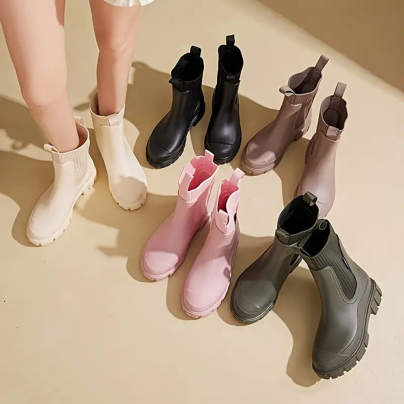 Drune | Wasserdichte Stiefeletten mit Chunky Sohle