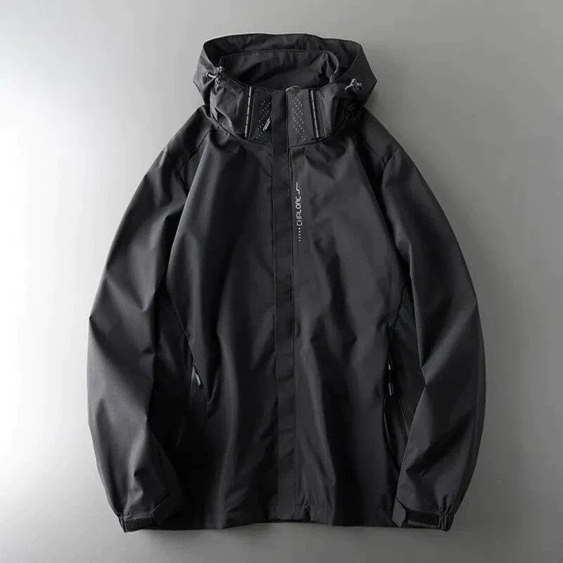 Drune | Wasserdichter Winter-Windbreaker für Herren - Isolierte und warme Pufferjacke