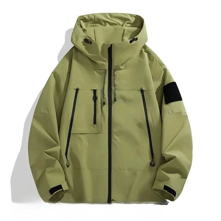 Drune | Modische Softshelljacke mit Kapuze