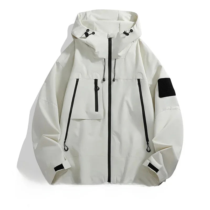Drune | Modische Softshelljacke mit Kapuze