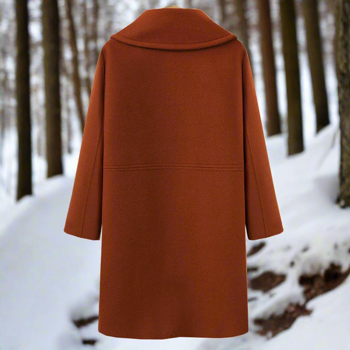 Drune | Warmer Und Langer Woll|Trenchcoat