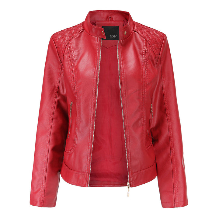 Drune | Stilvolle Leder Damenjacke aus echtem Leder