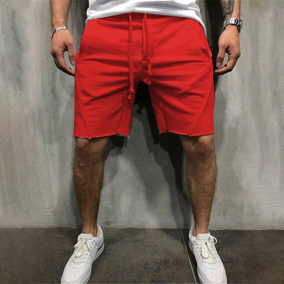Drune | Sportliche Kordelzug Sommershorts Für Herren