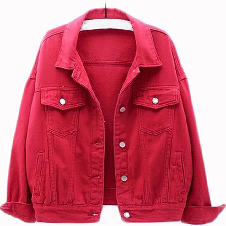 Drune | Lässige Denimjacke Baumwolle Klassisch und Zeitlos