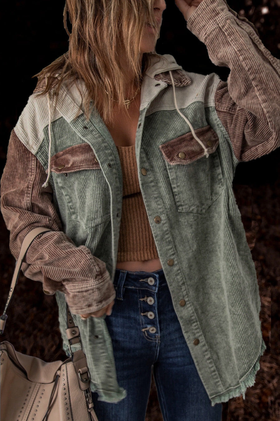 Drune | Retro-Weste aus Cord