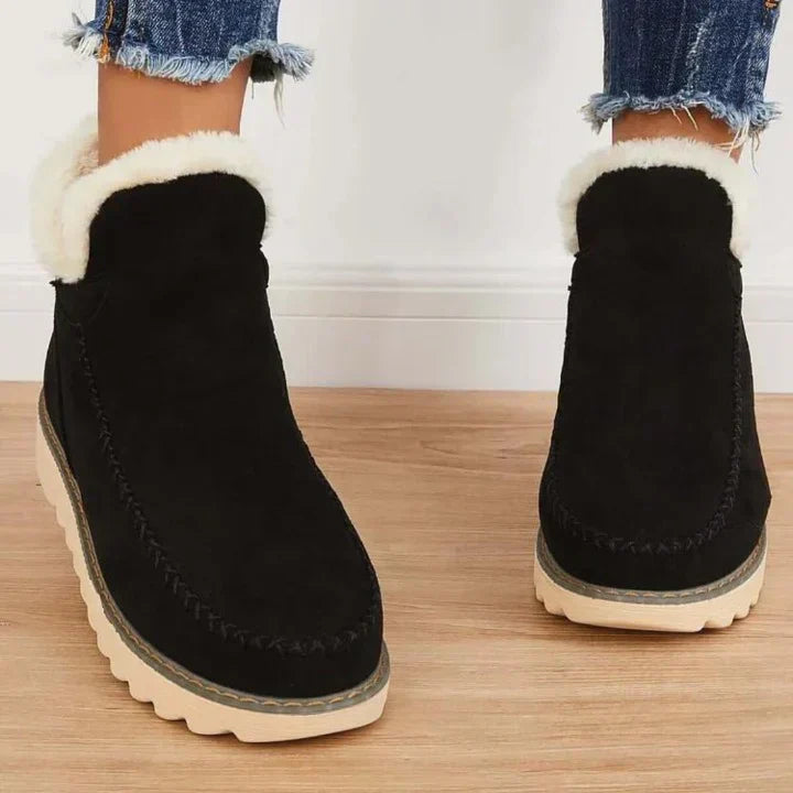 Drune | Stiefel Mit Fellbesatz - Winter