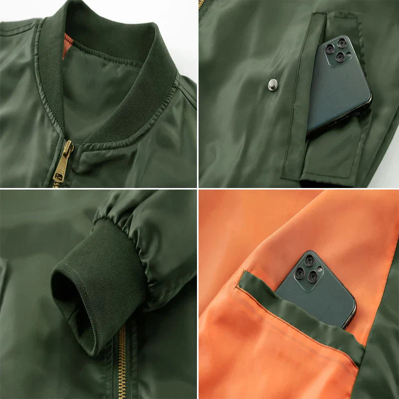 Drune | Retro Bomberjacke