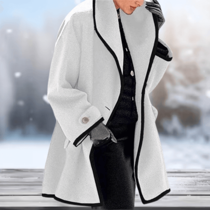 Drune | Wollartige Damenjacke - Lange Damenjacke Winter