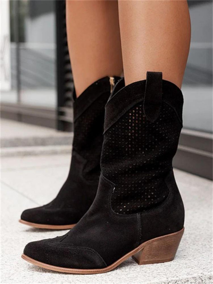 Drune | Atmungsaktive Cowboy-Stiefel für Damen Komfortabel & Trendy