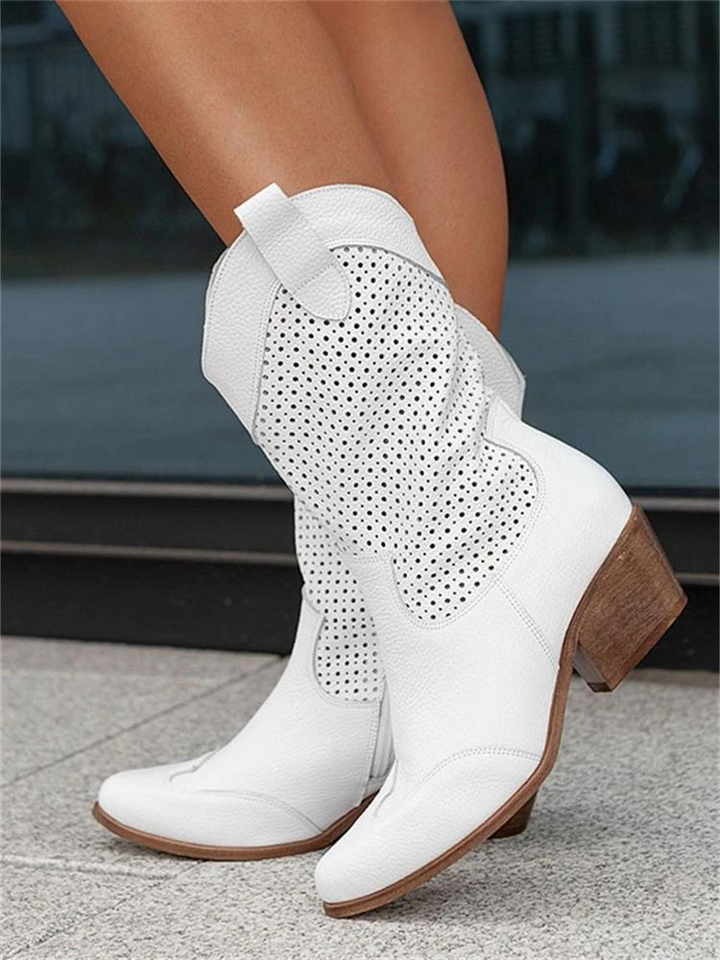 Drune | Atmungsaktive Cowboy-Stiefel für Damen Komfortabel & Trendy