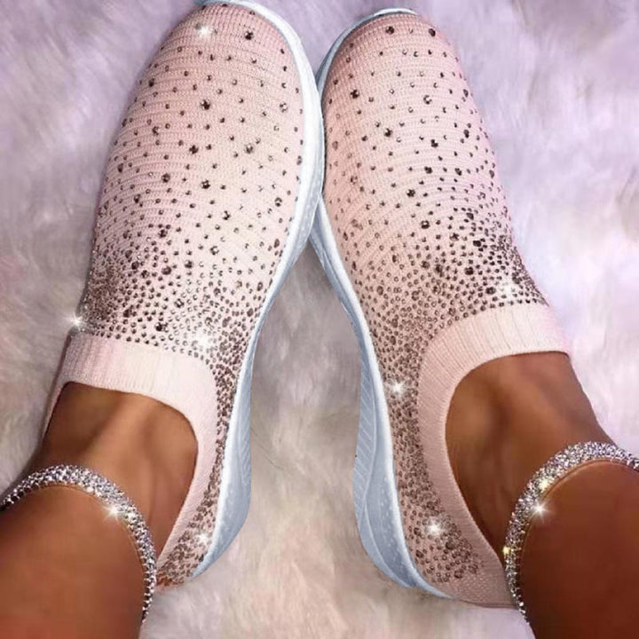Drune | Rhinestone Weiches Sohle Atmungsaktive Sneaker