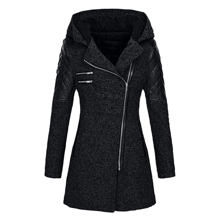 Drune | Lange Winterjacke mit Kapuze für Damen