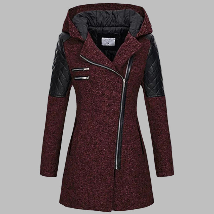 Drune | Lange Winterjacke mit Kapuze für Damen