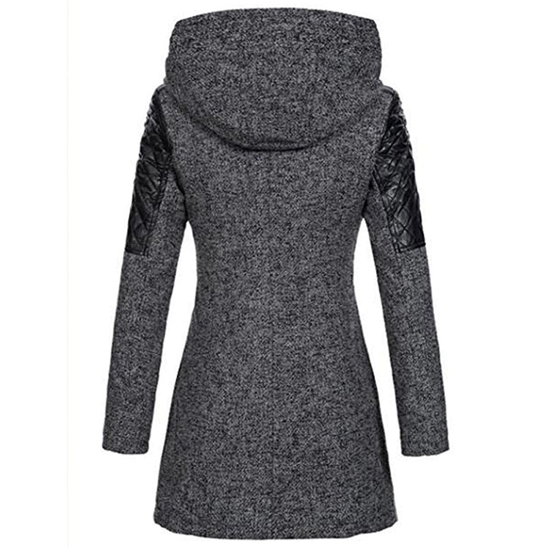 Drune | Lange Winterjacke mit Kapuze für Damen