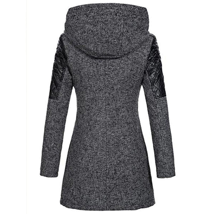 Drune | Lange Winterjacke mit Kapuze für Damen