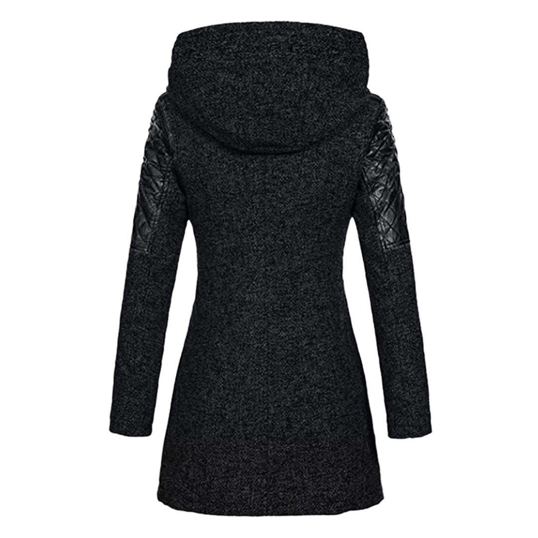 Drune | Lange Winterjacke mit Kapuze für Damen