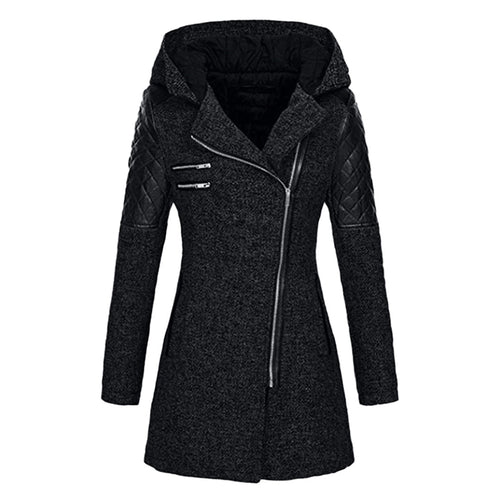 Drune | Warmer, Eleganter Wintermantel mit Kapuze