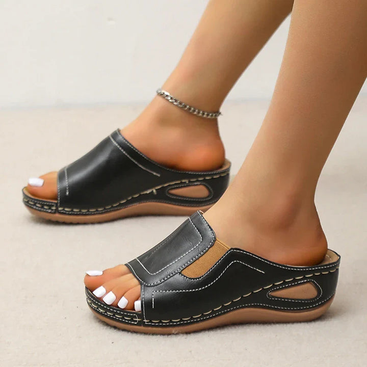 Drune- Orthopädische Casual Wedges Sandale Frauen