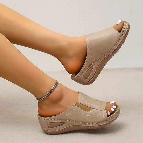 Drune- Orthopädische Casual Wedges Sandale Frauen
