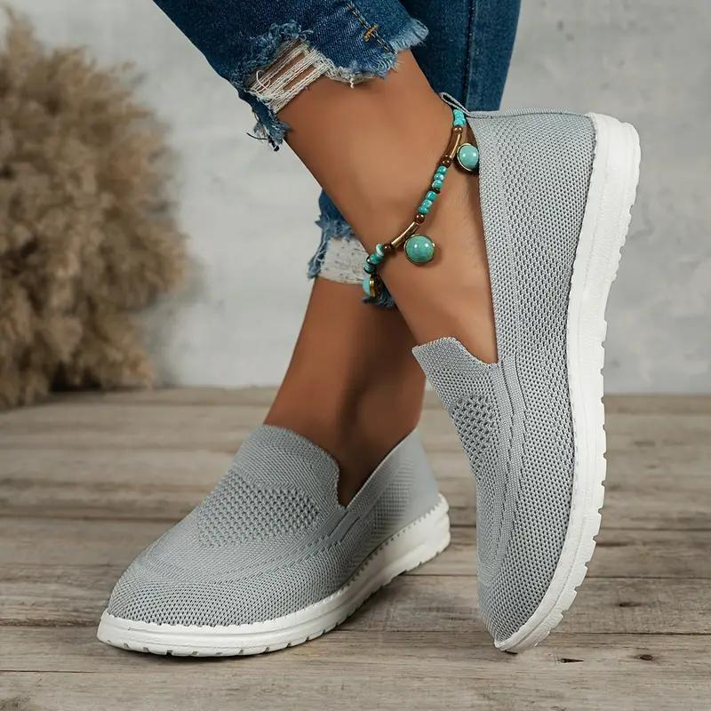 Rose Strickschuhe | Bequeme Schuhe zum Gehen für Damen Drune