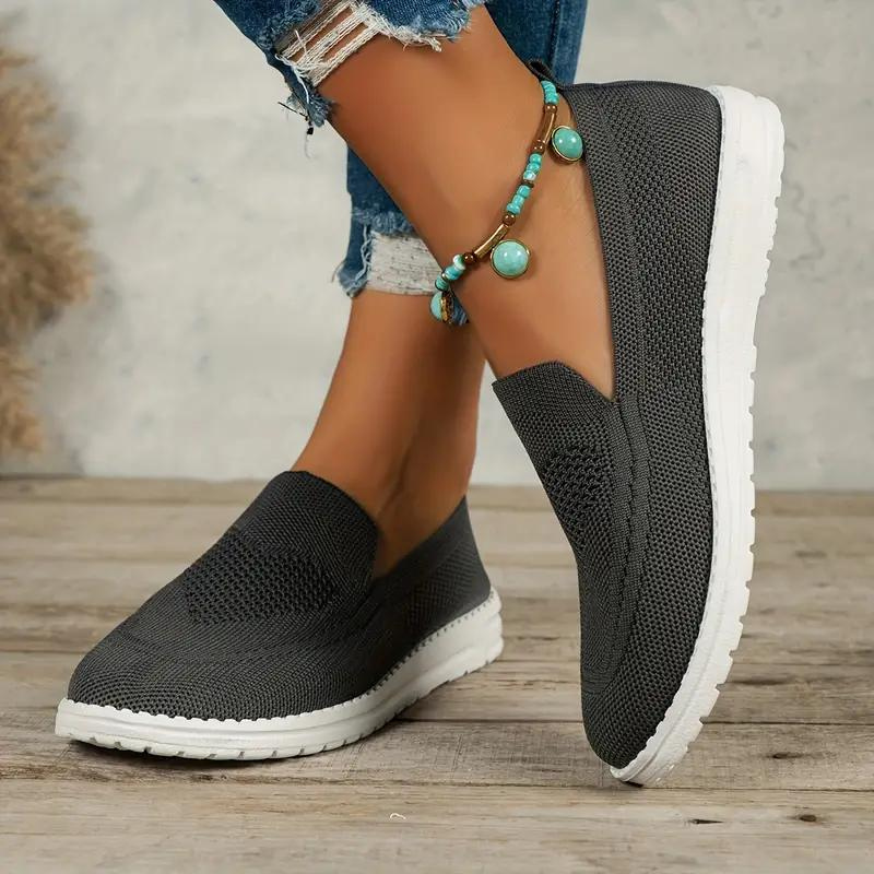 Rose Strickschuhe | Bequeme Schuhe zum Gehen für Damen Drune