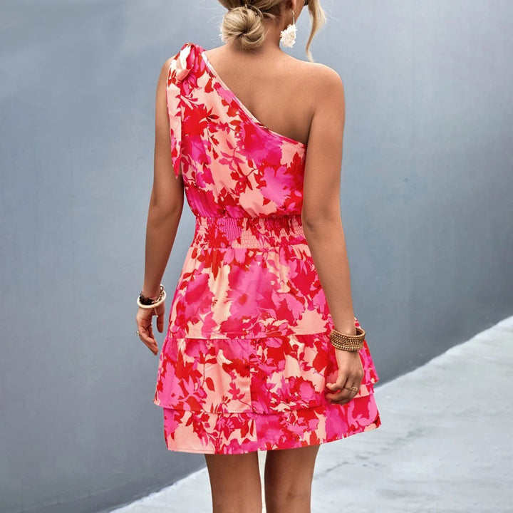 Drune - Ein-Schulter Sommerkleid