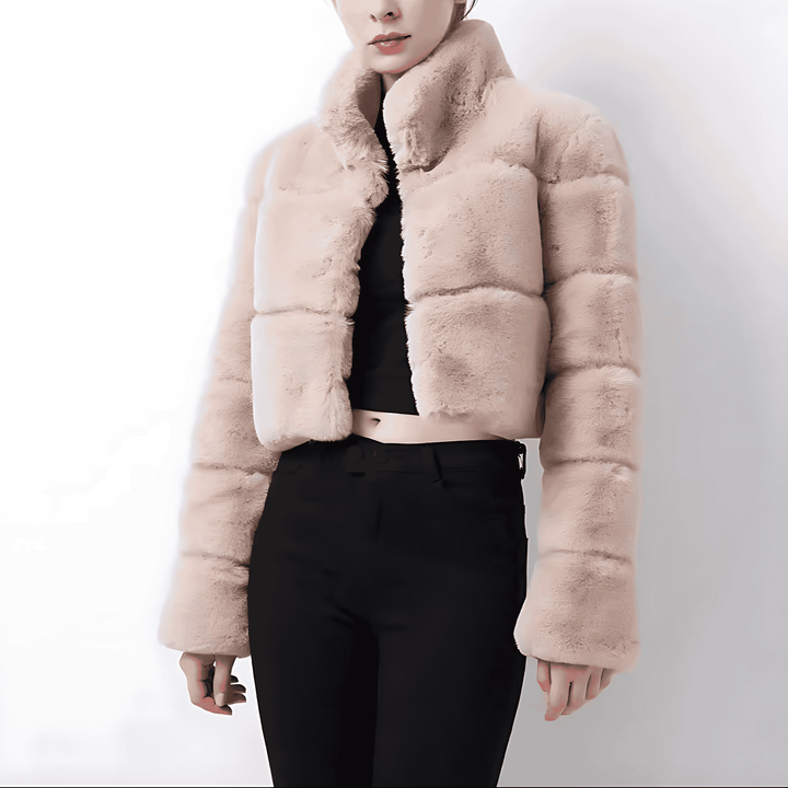 Drune | Damen Modische Kurze Jacke Neppels