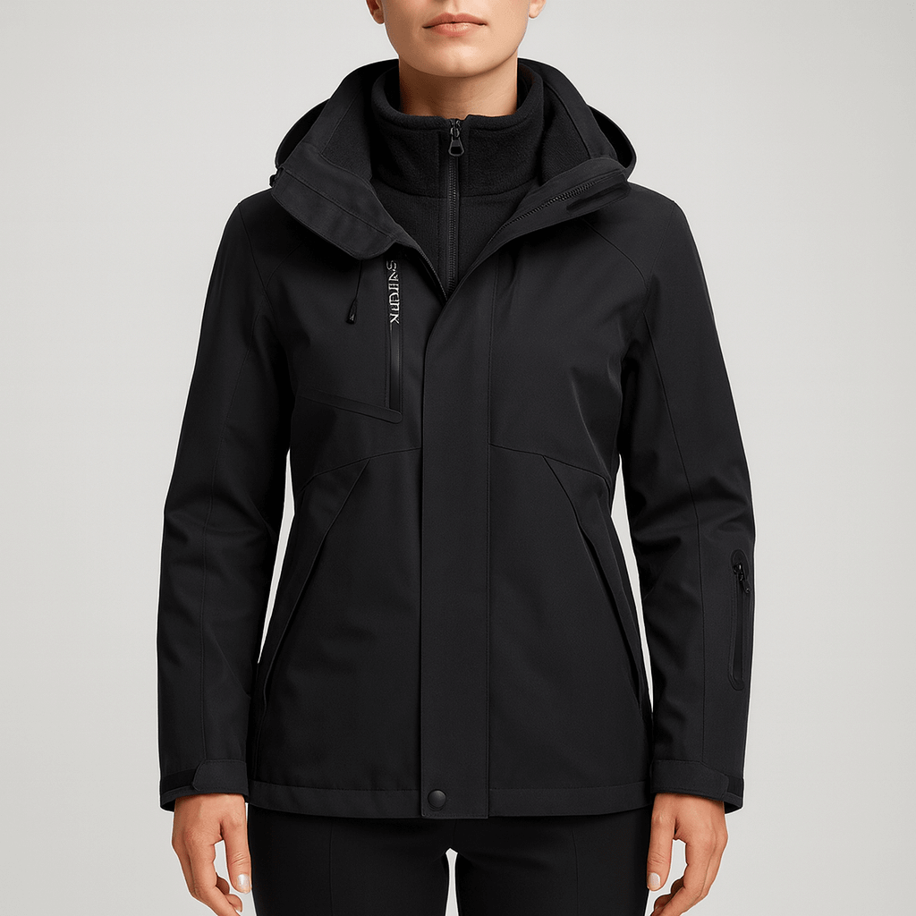 Drune | Damen Langarm Ski Jacke Multifunktional