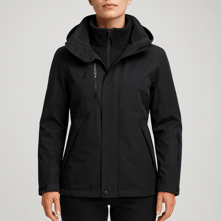 Drune | Damen Langarm Ski Jacke Multifunktional