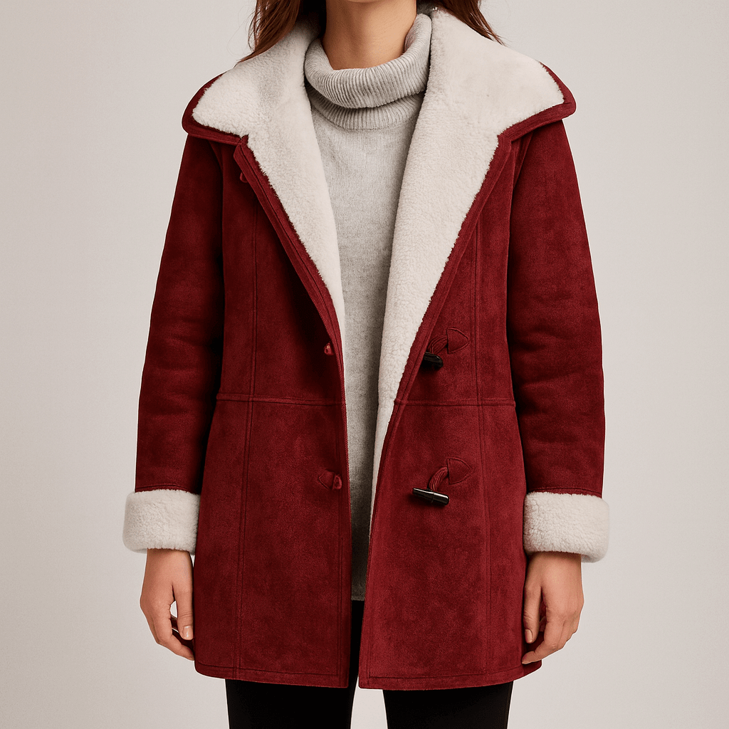 Drune | Damen Lange Winterjacke Stilvolle Oberbekleidung
