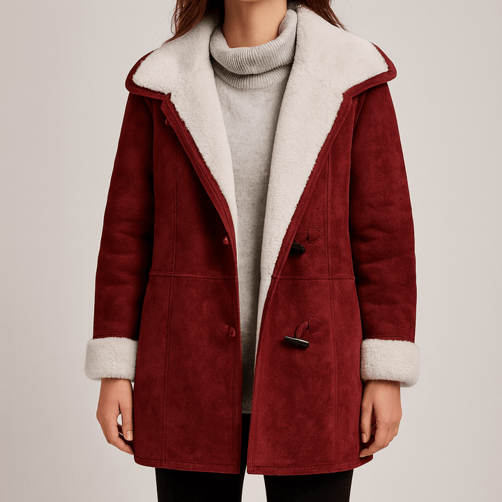 Drune | Damen Lange Winterjacke Stilvolle Oberbekleidung