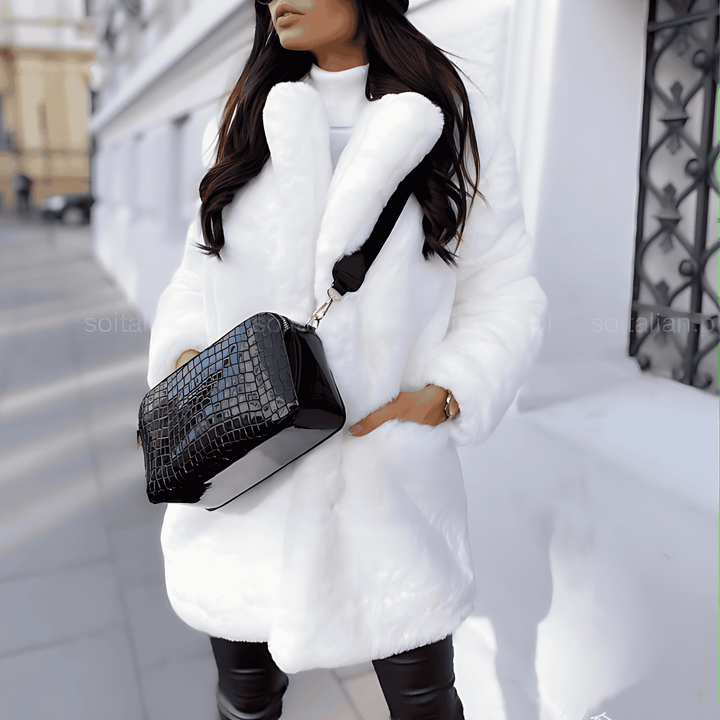 Drune | Damen Oversized Weiches Jackett mit Reverskragen