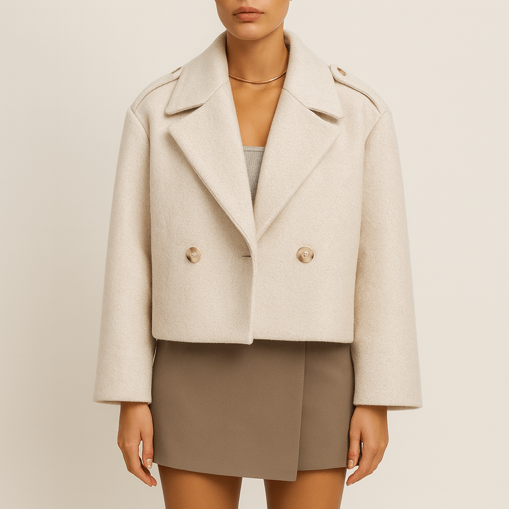 Drune | Damen Slim Revers Jacket Herbst Winter