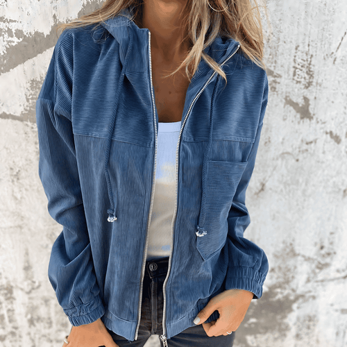 Drune | Damen Stilvolles Baumwolljacke Zeitloser Stil