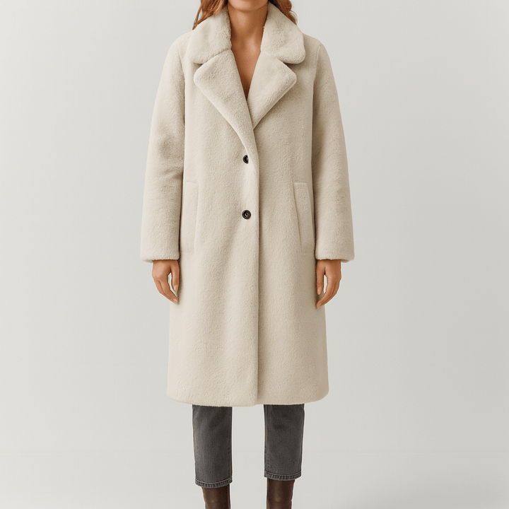 Drune | Damen Teddyjacke Warmer Winterstil