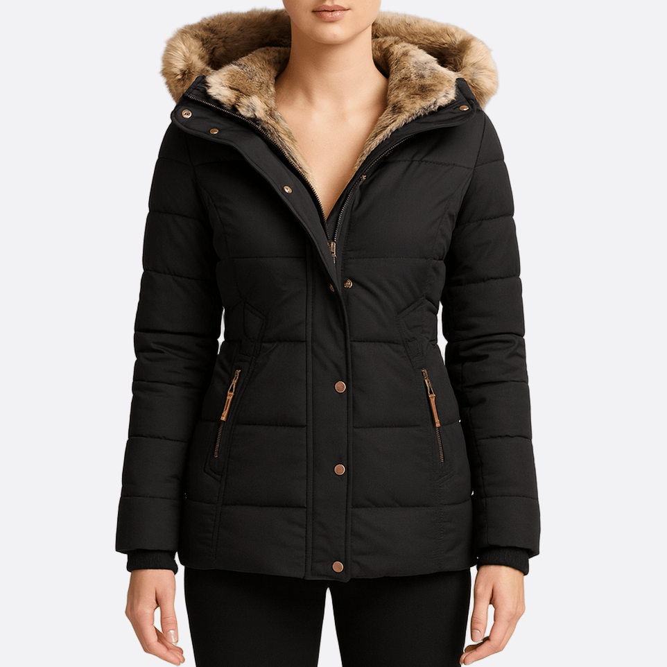 Drune | Damen Warme Winter Puffer Parka Jacke Gemütlicher Stil