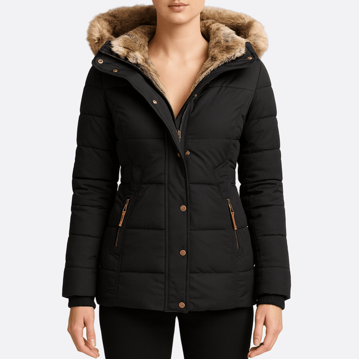 Drune | Damen Warme Winter Puffer Parka Jacke Gemütlicher Stil