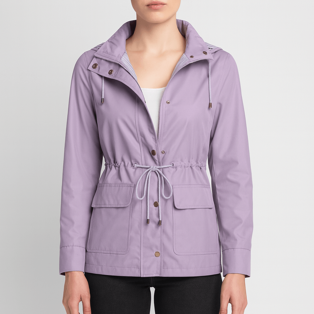Drune | Damen Wasserdichter Trenchcoat Stylische Außenbekleidung