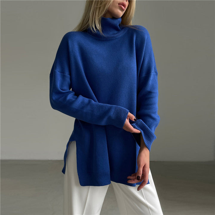 Drune | Modischer Pullover mit Seitenschlitzen